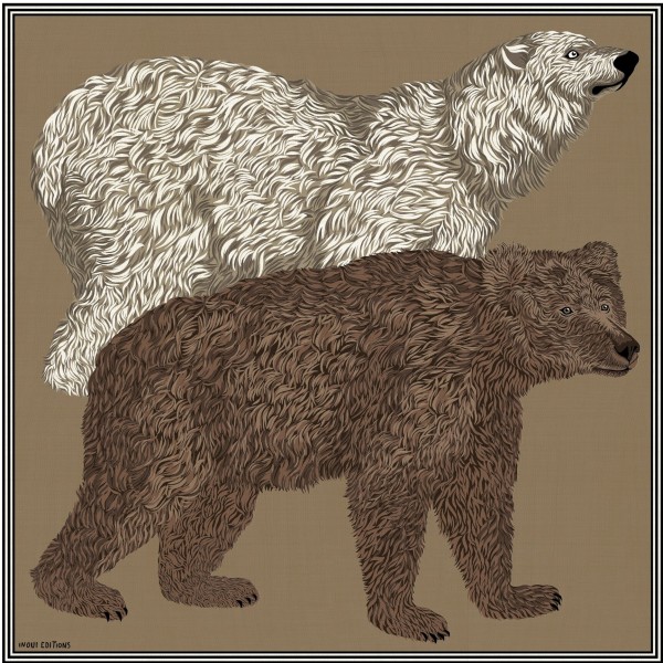 Inoui Editions vilnos skara OURS BEIGE